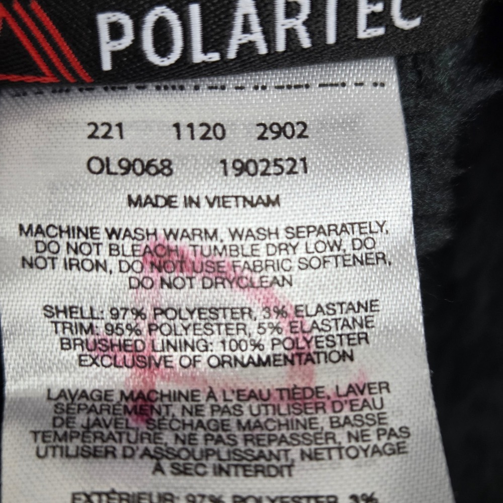 Mountain Hardwear Polartec High Loft Fleece Jacket Womens Small Black OL9068 - Picture 3 of 9